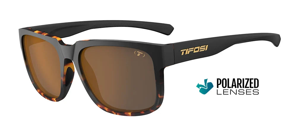 Tifosi Shumo Sport Sunglasses (Java Fade/Brown Polarized)