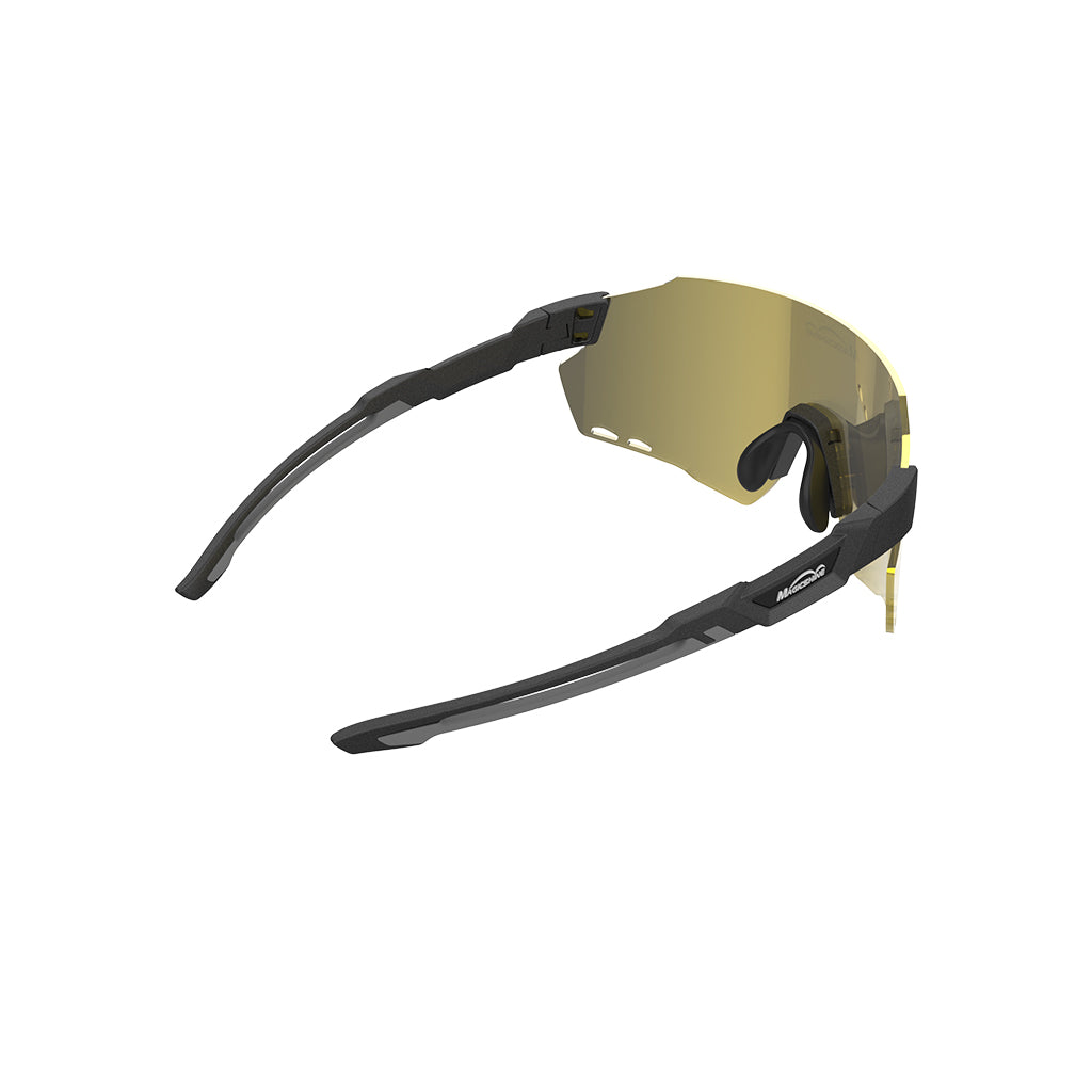 Magicshine Windbreaker Classic Sunglasses-Gold