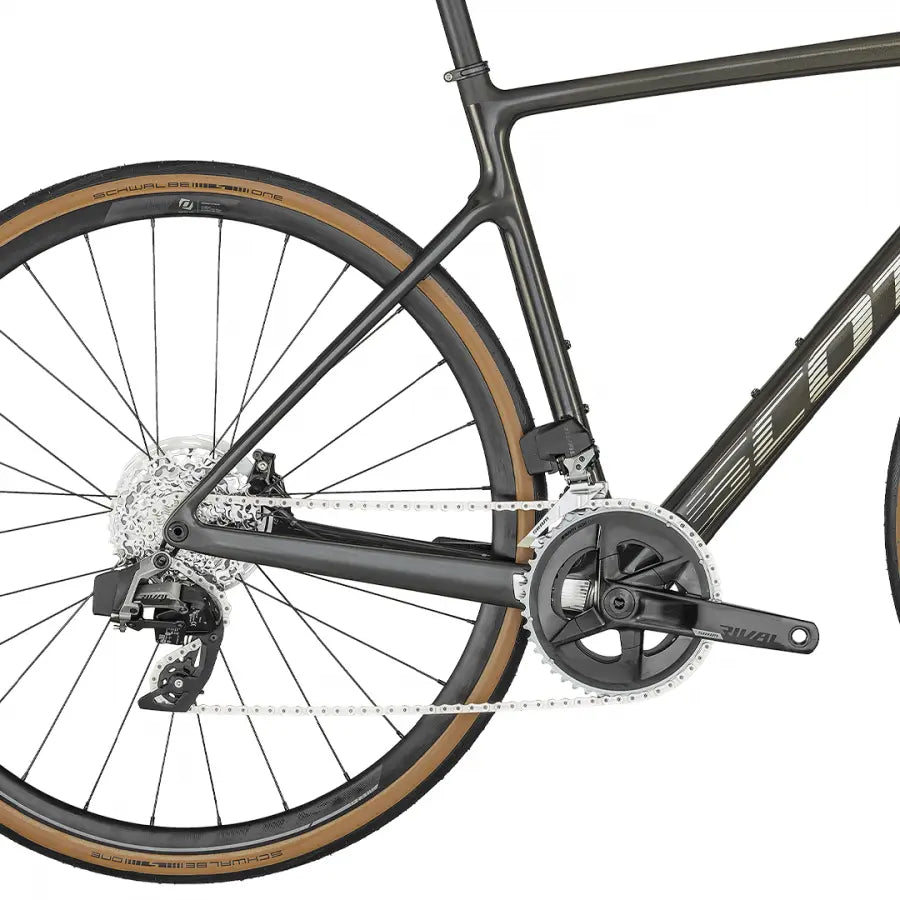 SCOTT ADDICT 10 YELLOW LIGHTWEIGHT AND ENDURANCE ROAD BIKE