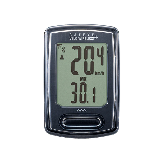 Cateye Velo Wireless+ Cyclocomputer (Black)