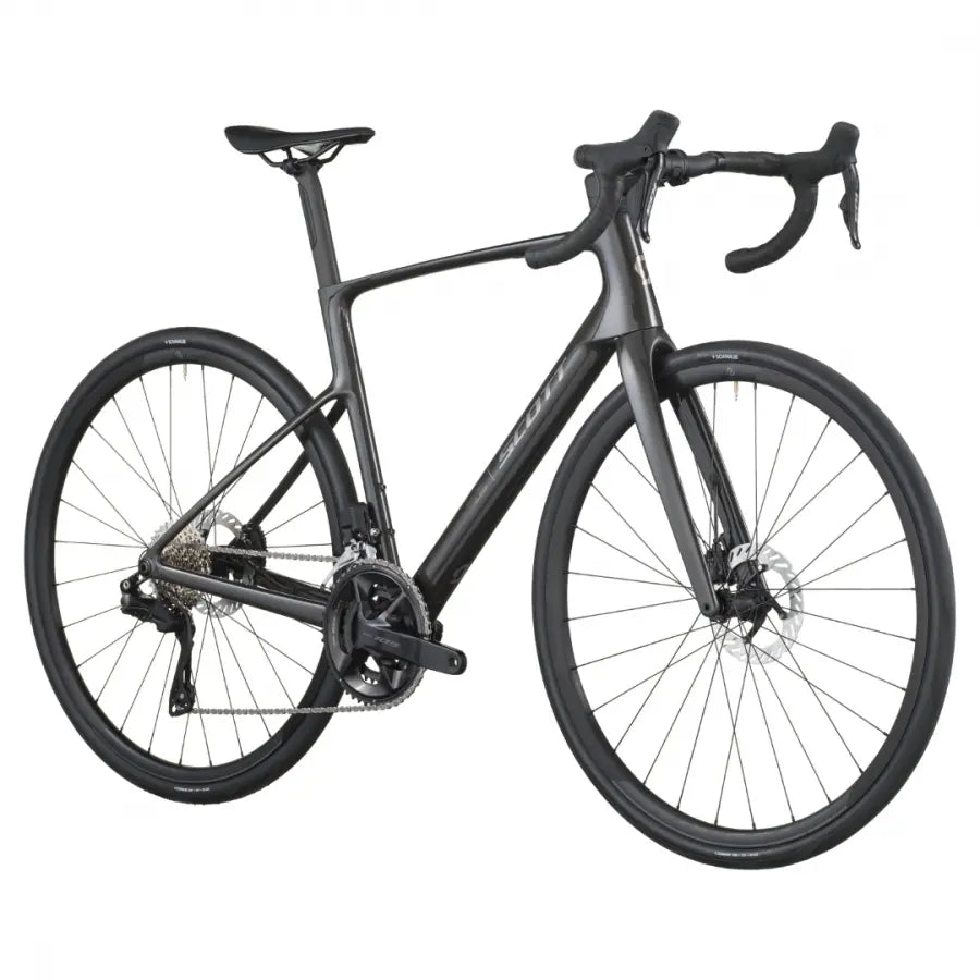 SCOTT ADDICT 40 CARBON BLACK LIGHTWEIGHT AND ENDURANCE ROAD BIKE