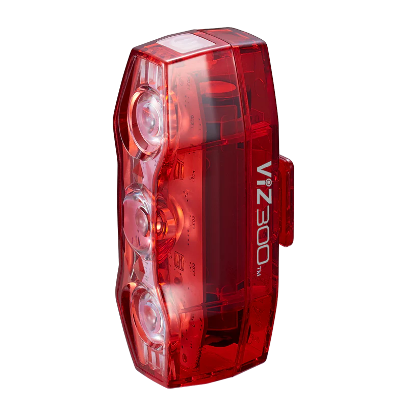 Cateye Viz 300 Rear Light (Red)