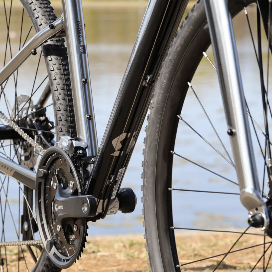 SCOTT SUB CROSS J1 CHROME HYBRID BIKE