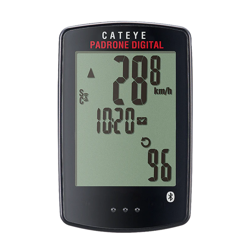 Cateye Padrone Digital Cyclocomputer (Black)