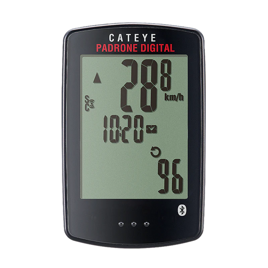 Cateye Padrone Digital Cyclocomputer (Black)