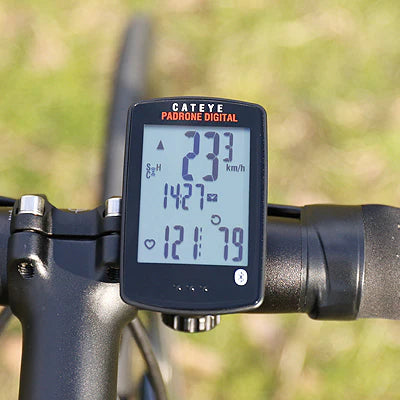 Cateye Padrone Digital Cyclocomputer (Black)