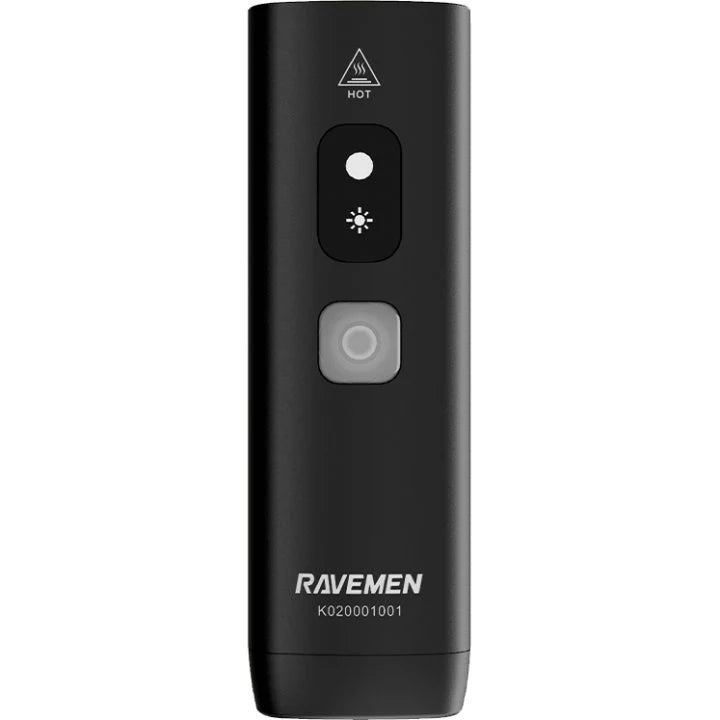 Ravemen K1800 1800 Front Light (Black)