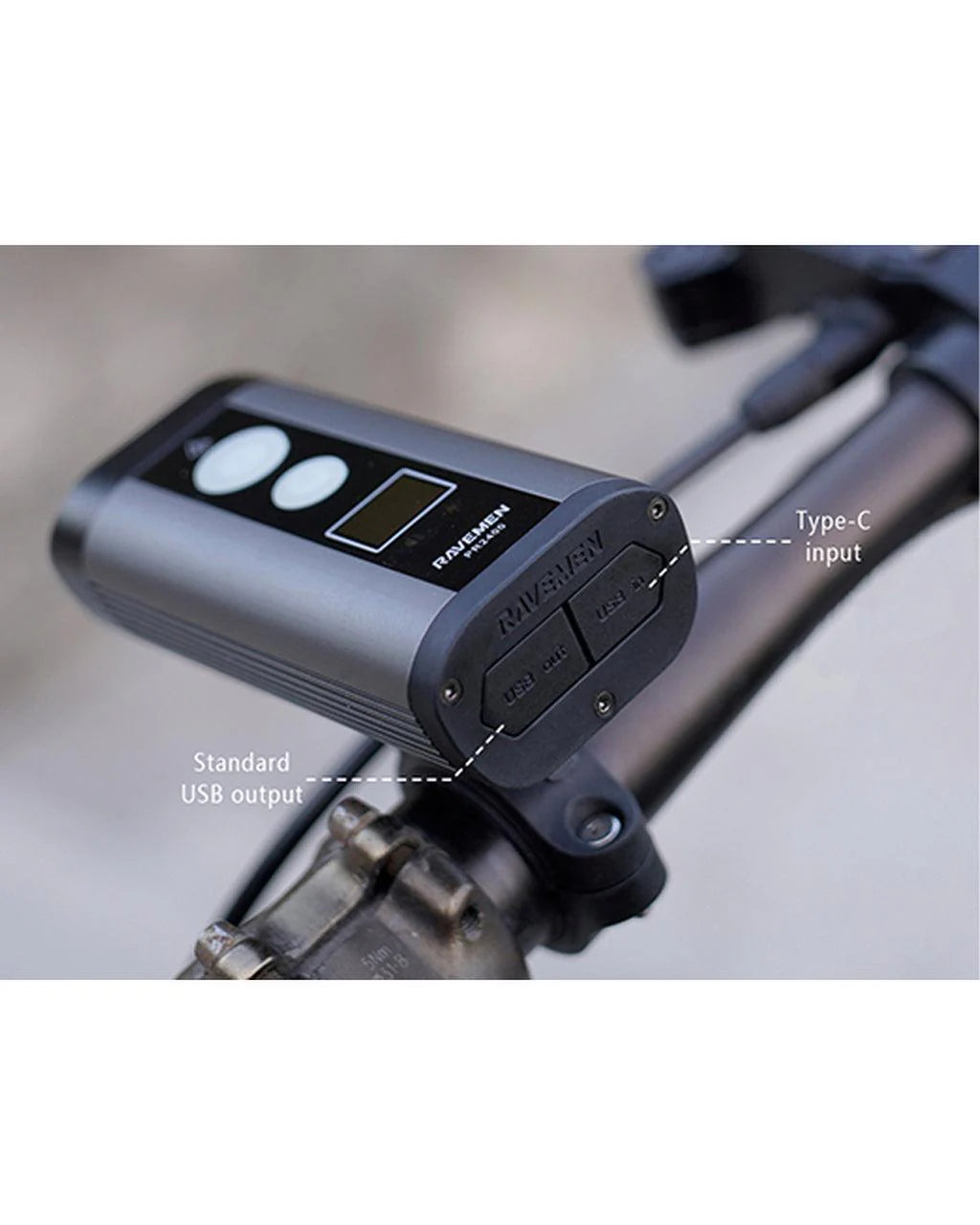 Ravemen PR 2400 Front Light (Silver)