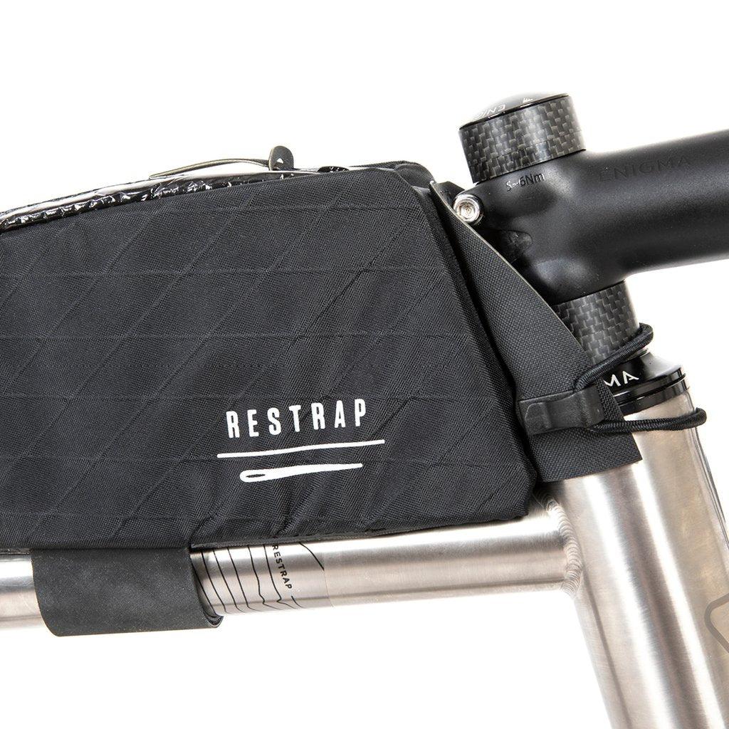 Restrap Race Top Tube Bag (Black)
