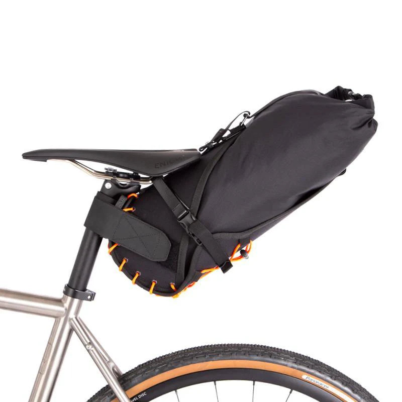 Restrap Saddle Bag (Black/Orange)