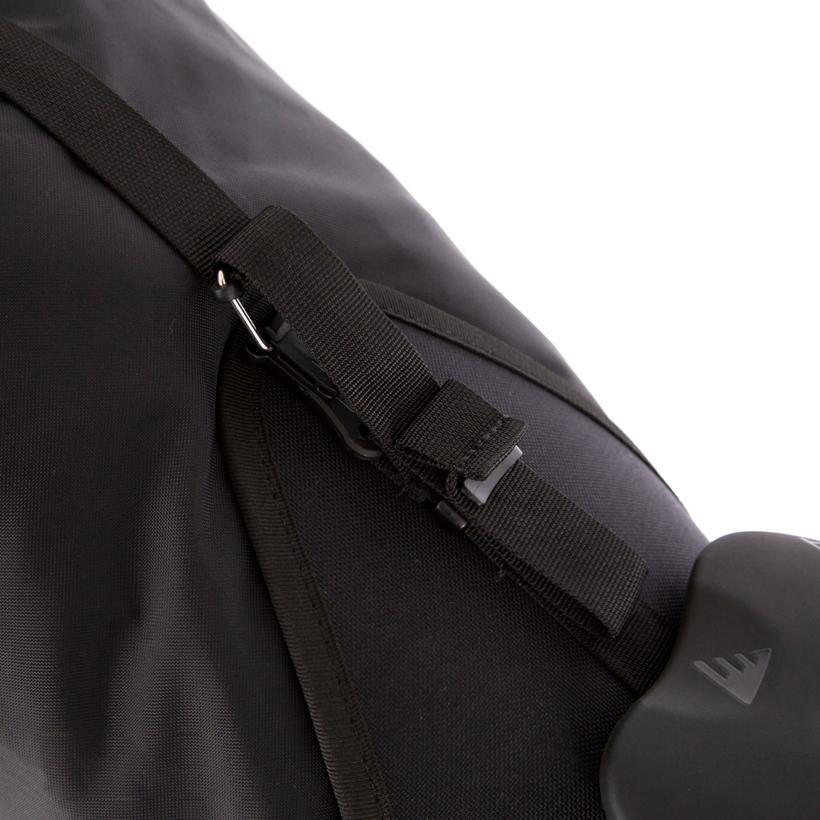 Restrap Saddle Bag (Black/Orange)