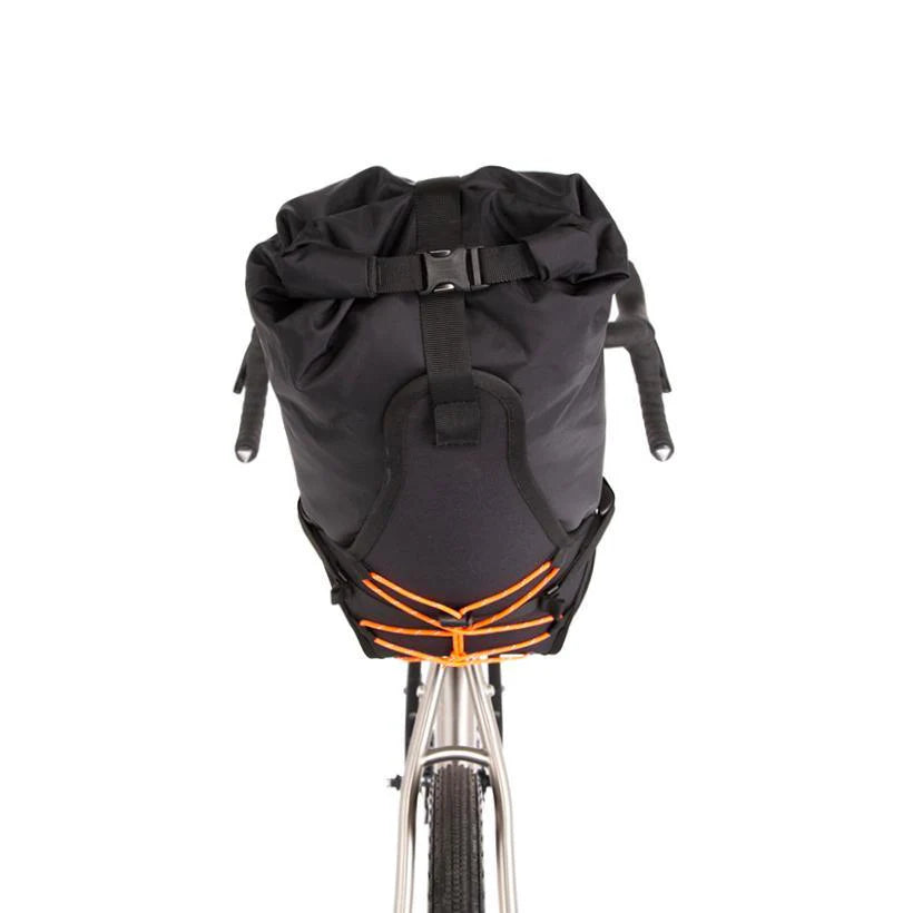 Restrap Saddle Bag (Black/Orange)