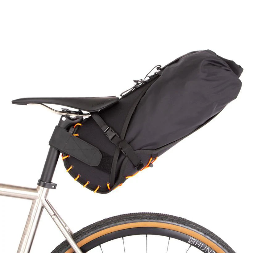 Restrap Saddle Bag (Black/Orange)