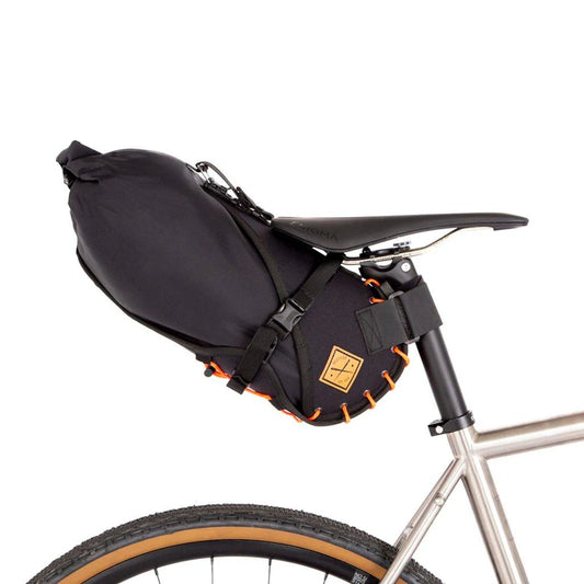 Restrap Saddle Bag (Black/Orange)