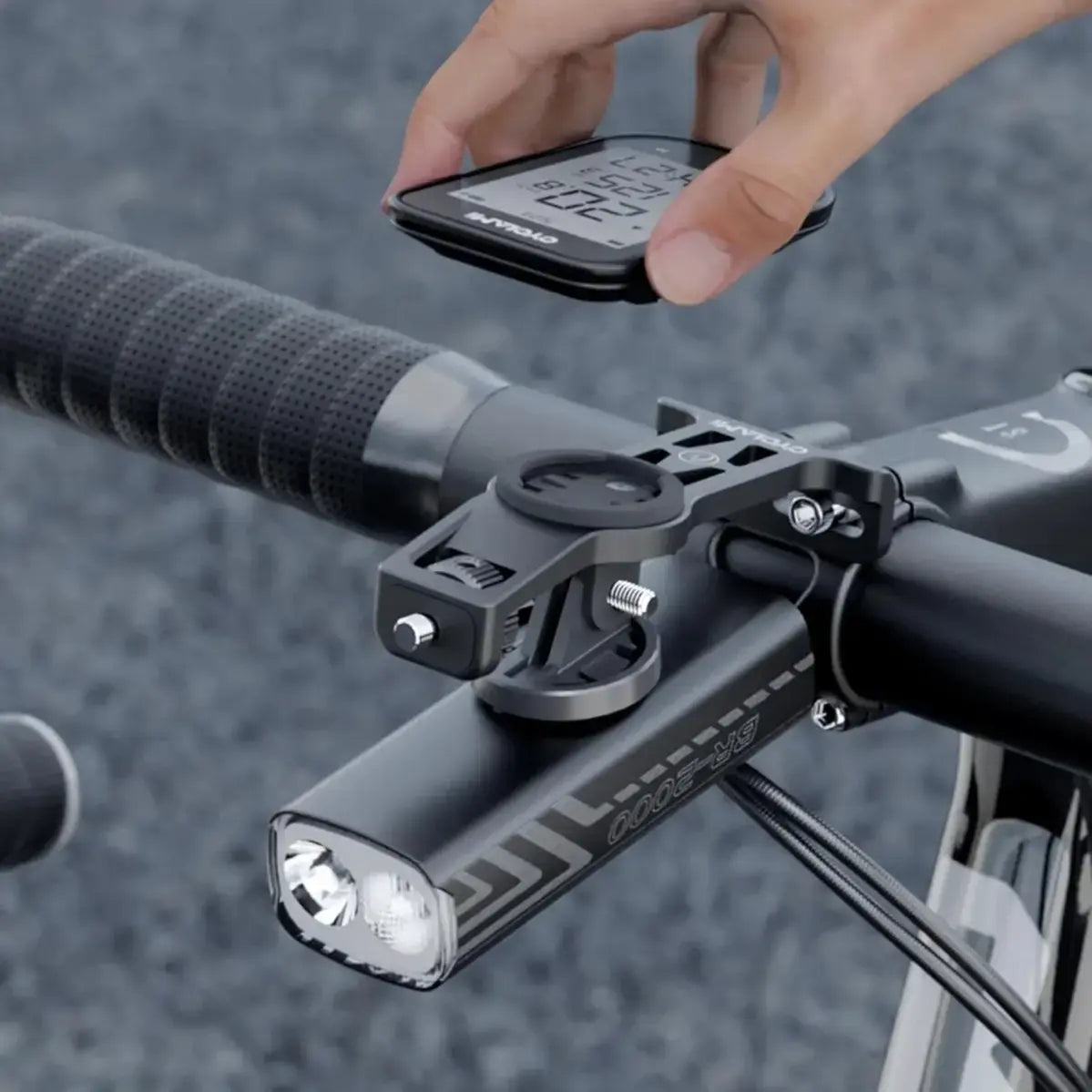 Cyclami S16 Out Front Mount for Bicycle Computer Handlebar Extension Holder