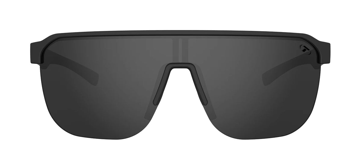 Tifosi Sanctum SL Sport Sunglasses (Blackout/Smoke Polarized)