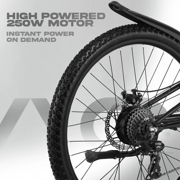Aoki Sherpa Z1 Electric Bicycle (Metallic Grey)