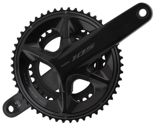 Shimano 105 FC-R7100 Hollowtech II Crankset (Black)