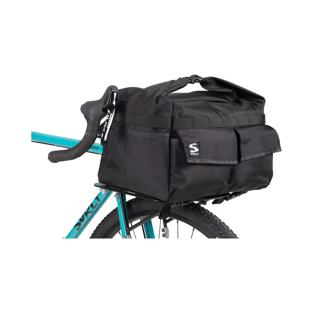 Surly Porteur House Front Pannier Bag (Black)