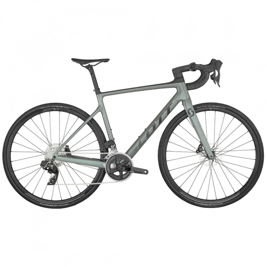 SCOTT ADDICT 10 GREEN LIGHTWEIGHT AND ENDURANCE ROAD BIKE