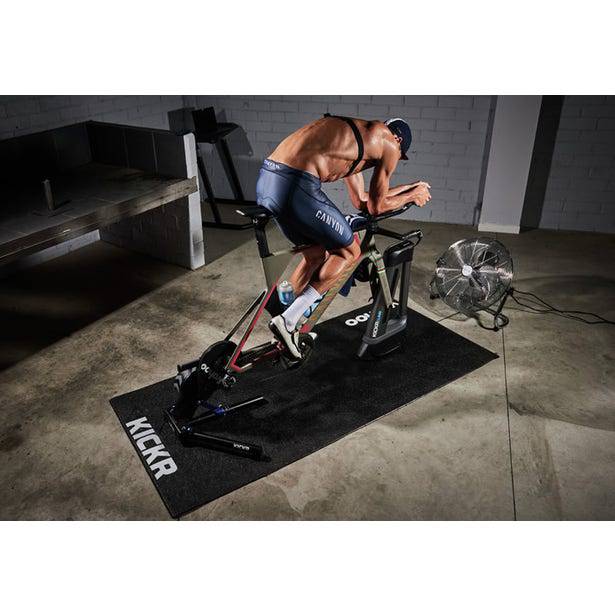 Wahoo Indoor Smart Trainer Accessory | KICKR Trainer Floormat, Water-Resistant
