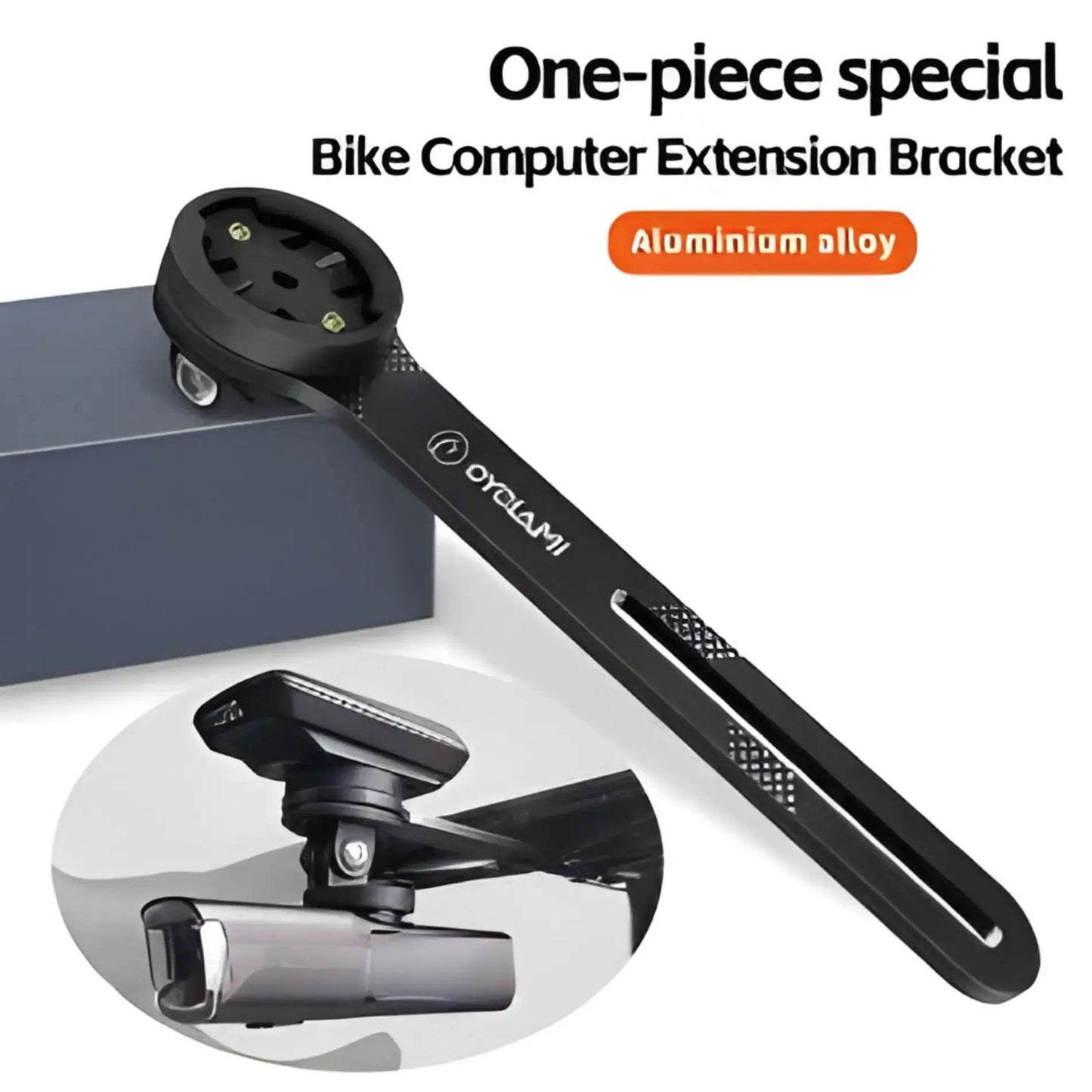 Cyclami Carbon Fiber Bicycle Computer Holder