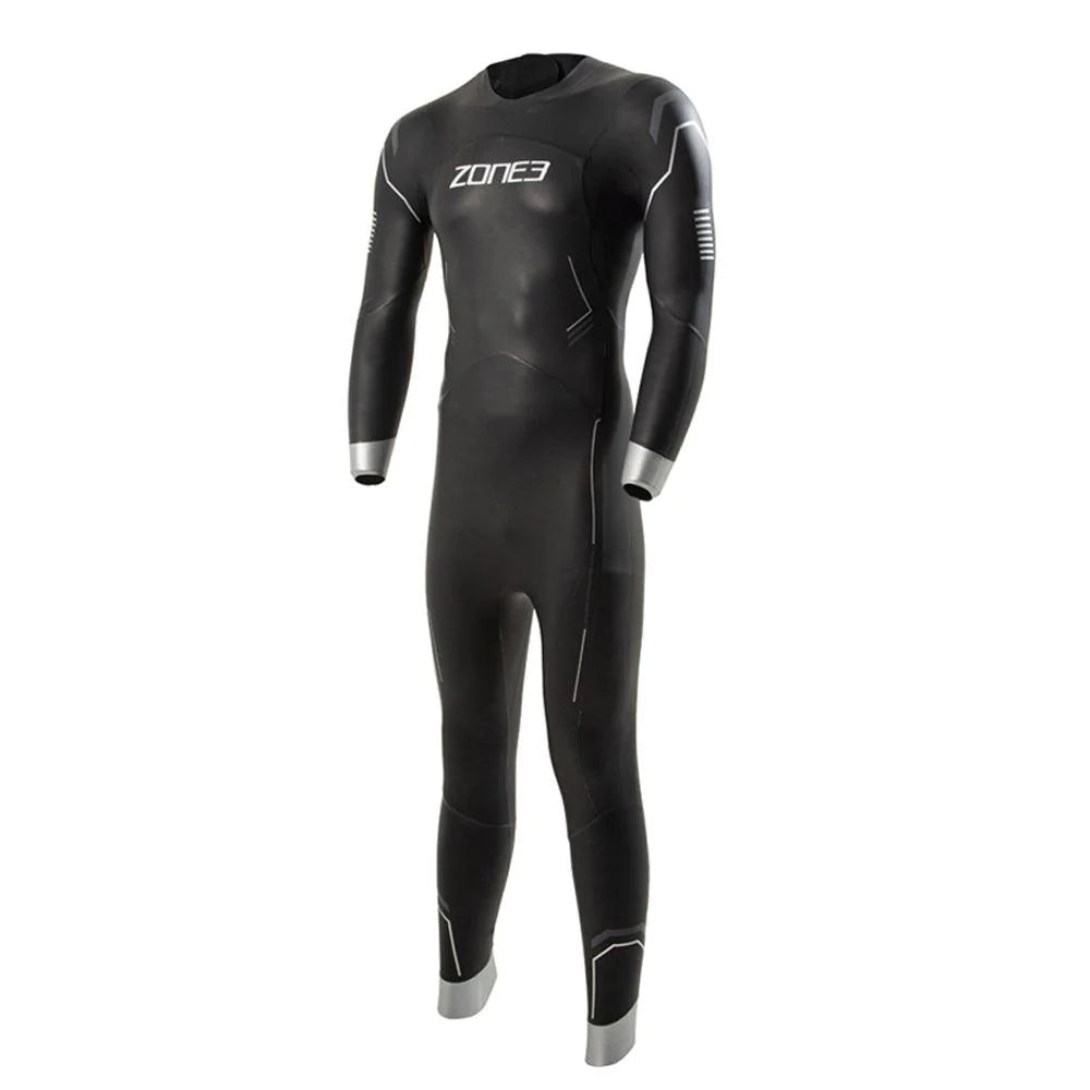 Zone 3 Agile Men's Wetsuit (Black/Silver/Gunmetal)