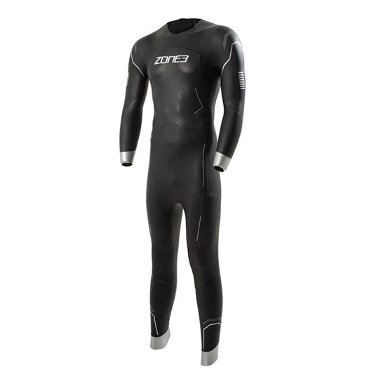 Zone 3 Agile Men's Wetsuit (Black/Silver/Gunmetal)