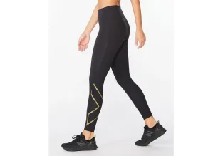 2XU WA5367B MCS X Train Mid Rise Women'sTights (Black/Gold)