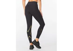 2XU WA5367B MCS X Train Mid Rise Women'sTights (Black/Gold)