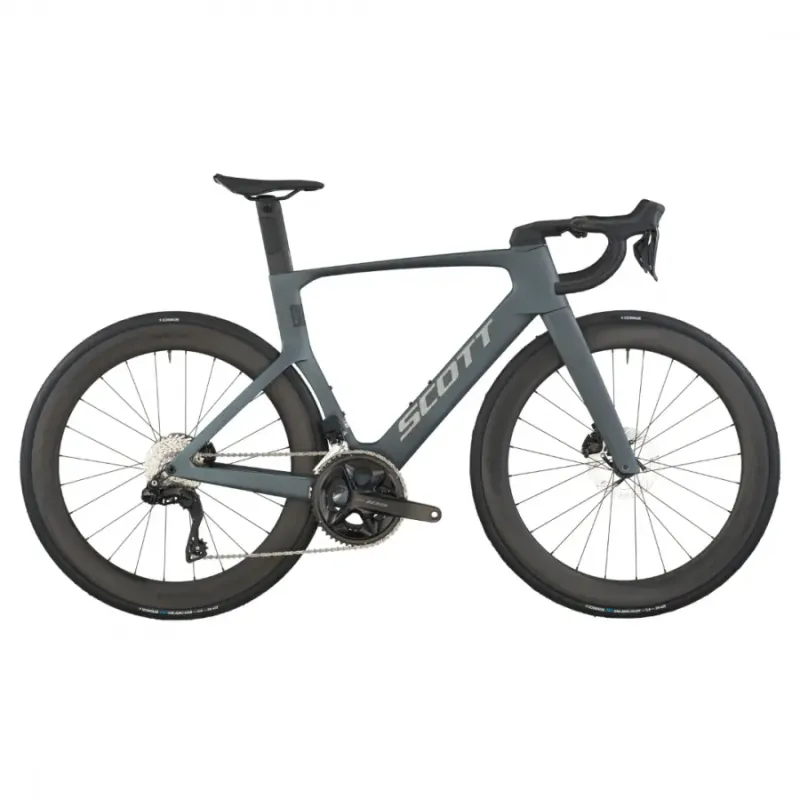 SCOTT FOIL RC 20 CARBON GREY AERO LIGHTWEIGHT ROAD BIKE