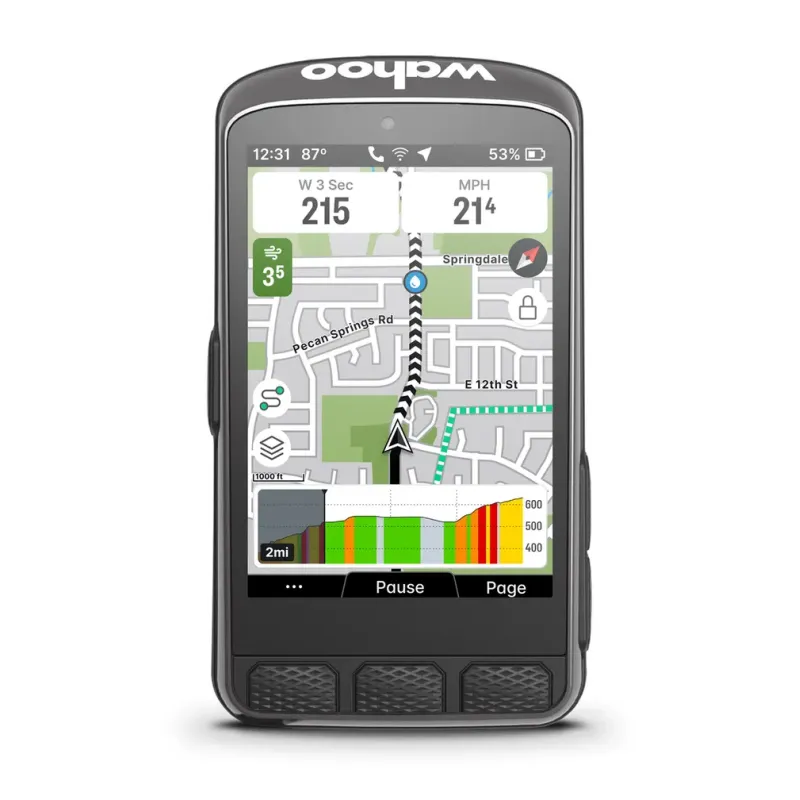 Wahoo Elemnt Ace GPS Cyclocomputer (Black)