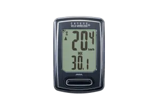 Cateye Velo Wireless+ Cyclocomputer (Black)