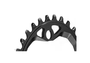 AbsoluteBlack Premium 1x 104 BCD Oval Chainring (Black)