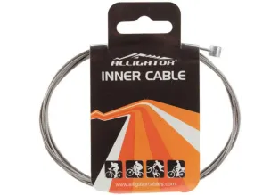 Alligator Silver Star Brake Cable Kit For Road (Black)