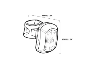 Blackburn 2FER Dual Light (Black)