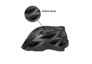 CM911 Bicycle Helmet ( BLACK  )