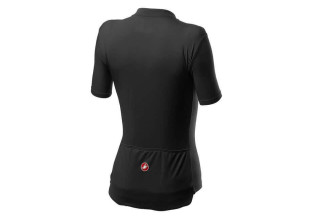 Castelli Anima 3 Women's Cycling Jersey (Light Black/Red)