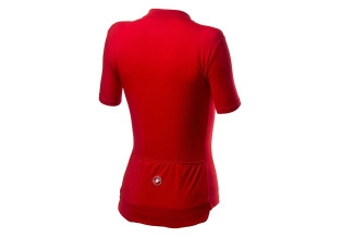 Castelli Anima 3 Women's Cycling Jersey (Red/Black)