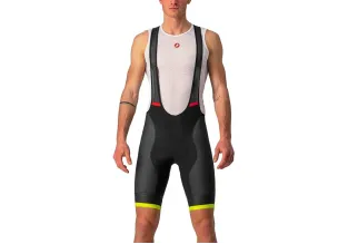 Castelli Competizione Kit Men's Cycling Bibshort (Black/Electric Lime)