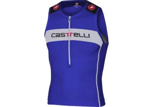 Castelli Core Men's Triathlon Top (Surf Blue/White)