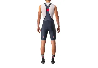 Castelli Entrata Mens Cycling Bibshorts (Savile Blue)