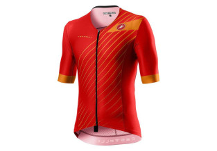 Castelli Free Speed 2 Race Men's Triathlon Top (Red/Fiery Red)