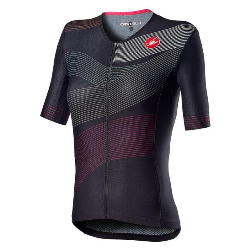 Castelli Free Speed 2 Women's Cycling Jersey (Multicolor/Black)