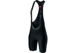 Castelli Prima Women's Cycling Bibshorts (Black/Dark Gray)
