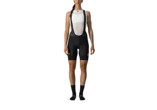 Castelli Velocissima 2 Women's Cycling Bibshorts (Black/Dark Gray)