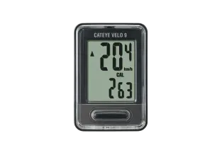 Cateye Velo 9 Cyclocomputer (Black)