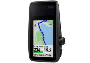 Coros Dura Solar GPS Bike Cyclocomputer (Black)