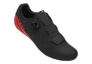 Giro Cadet Road Cycling Shoes (Black/Bright Red)