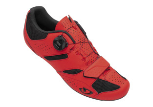 Giro Savix II Road Cycling Shoes (Bright Red)